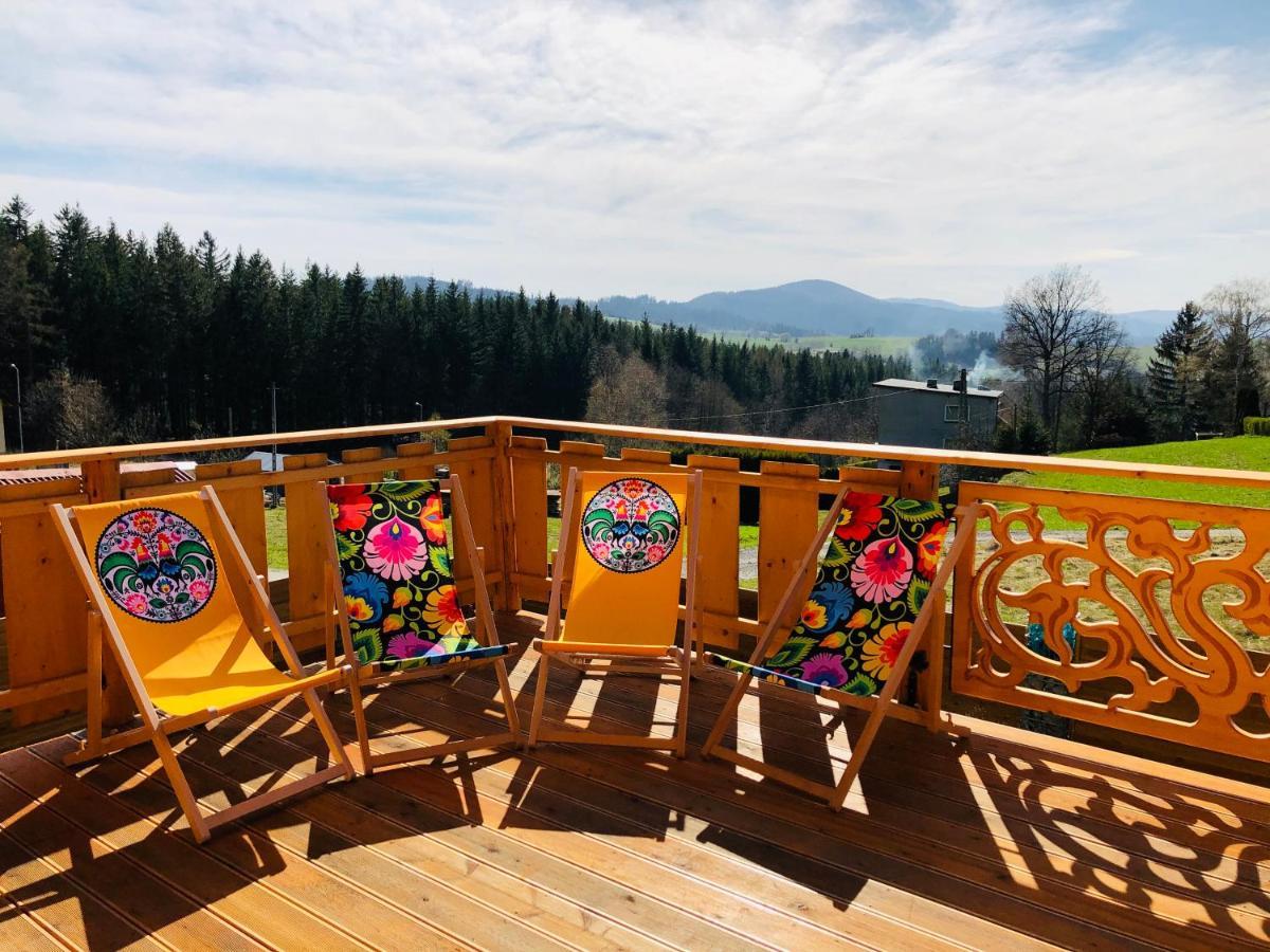Beskid Wood Houses Jasnowice Kültér fotó